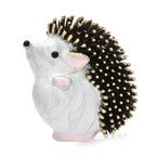 Enamel Hedgehog with Fruit Brooch