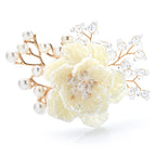 Pastel Blossom Branch Brooch