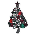 Faceted Christmas Tree Brooch product variant photo