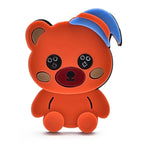 Acrylic Teddy Bear in Nightcap Brooch product variant photo