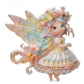 Butterfly Fairy with Floral Crown and Ruffled Dress Brooch original variant product photo