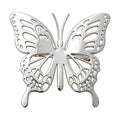 Minimal Openwork Butterfly Silhouette Brooch original white background product photo