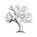 Minimal Branching Tree of Life Brooch original white background product photo