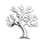 Minimal Branching Tree of Life Brooch original white background product photo