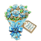 Mother's Day Rose Bouquet Brooch original white background product photo