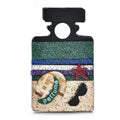 Acrylic Beach Bottle with Hat and Sunglasses Brooch product variant photo
