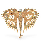 Flying Fish with Wide Fan Fins Brooch original white background product photo