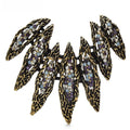 Rhinestone Feather Wing Fan Brooch original variant product photo