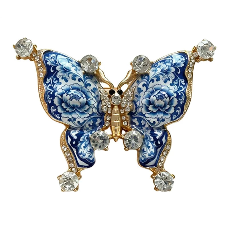Ornate Wildlife Motif Brooch original white background product photo