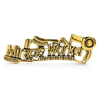 Miracle Worker Stethoscope Brooch — Gold