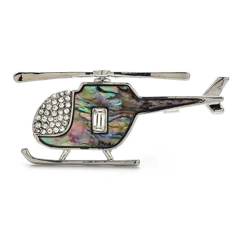 Abalone-Look Helicopter Brooch original variant product photo