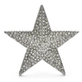Sparkling Rhinestone Star Brooch — Clear