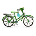 Vintage Bicycle with Handlebar Tassel Brooch original white background product photo