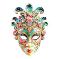 Ornate Floral Masquerade Mask Brooch original white background product photo