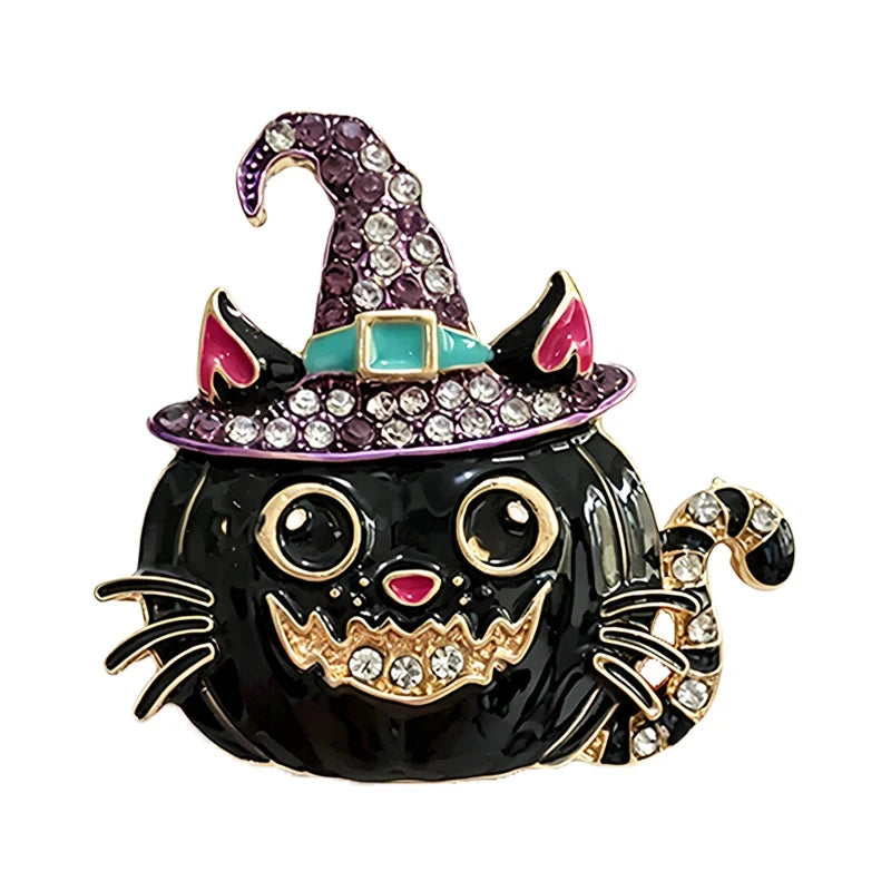 Playful Halloween Character Brooch original white background variant photo