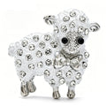 Lamb with Bow Tie Brooch original white background product photo
