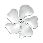 Minimal Five-Petal Flower Brooch original white background product photo