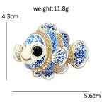 Big Eyed Clownfish Brooch