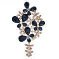 Jeweled Butterfly and Flower Spray Brooch original variant product photo