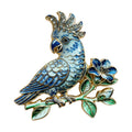 Ornate Wildlife Motif Brooch original white background product photo