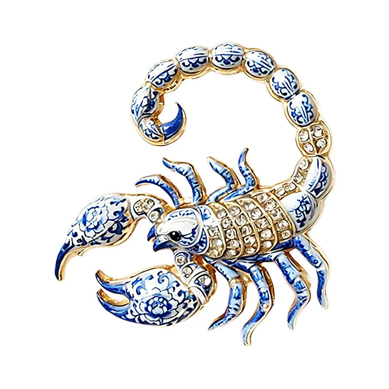 Ornate Zodiac Symbol Brooch original white background variant photo