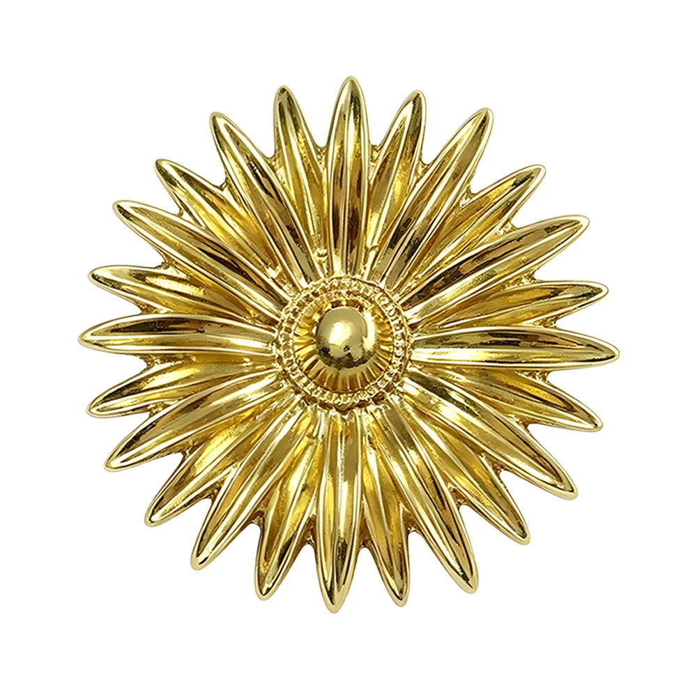 Radiating Daisy Bloom Brooch