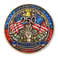 America 250 Liberty Commemorative Medallion Brooch