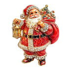 Festive Christmas Character Brooch original white background variant photo