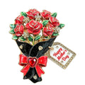 Mother's Day Rose Bouquet Brooch original white background product photo