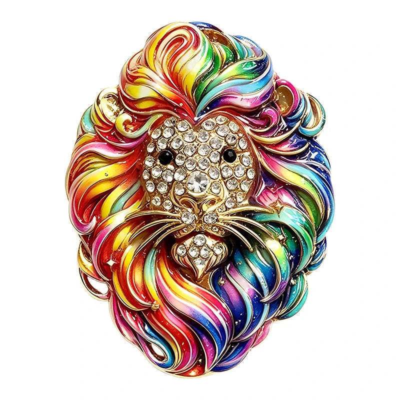 Ornate Zodiac Symbol Brooch original white background variant photo