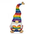 Rainbow Hat Christmas Gnome Brooch product variant photo