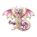 Dragon with Rainbow Wings Brooch original white background product photo