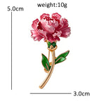 Birth Flower Garden Motif Brooch