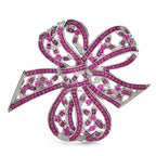 Large Rhinestone Ribbon Bow Brooch original variant product photo