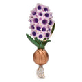 Enamel Hyacinth Flower with Bulb Brooch product variant photo