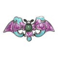 Ornate Bat with Openwork Wings Brooch original white background product photo