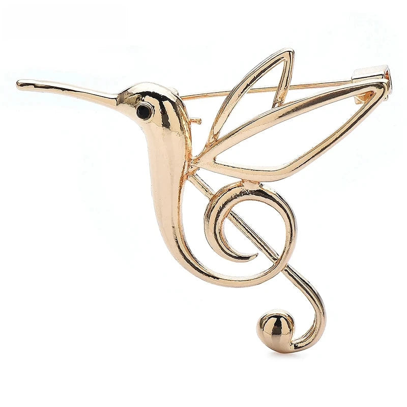 Broche Colibri musical