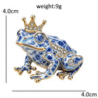 Floral Woodland Creature Motif Brooch