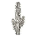 Clear Rhinestone Cactus Brooch — Clear Cactus
