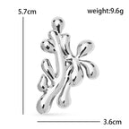 Polished Sperm Cell Cluster Brooch — dimensions