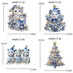Festive Christmas Character Brooch