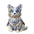Halloween Pumpkin Corgi Brooch original white background variant photo