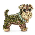 Rhinestone Schnauzer Dog Brooch original variant product photo