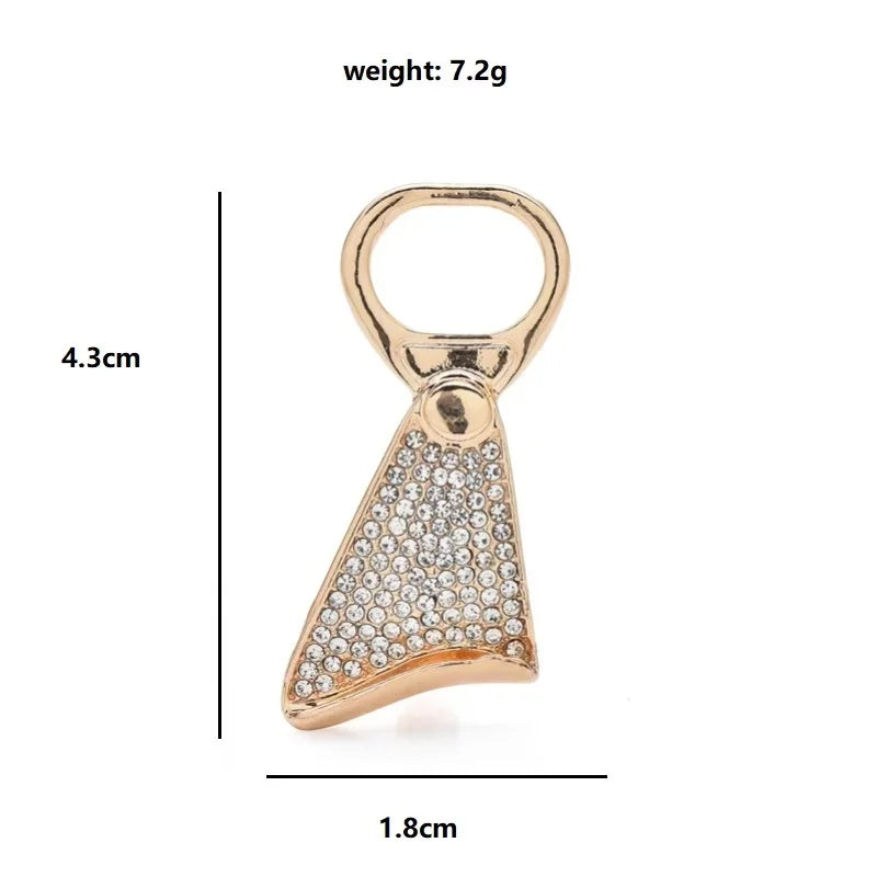 Jeweled Nature and Symbol Motif Brooch