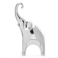 Polished Elephant Silhouette Brooch