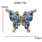 Ornate Wildlife Motif Brooch