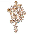Jeweled Butterfly and Flower Spray Brooch original variant product photo
