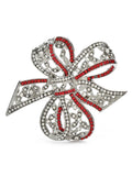 Large Rhinestone Ribbon Bow Brooch original variant product photo