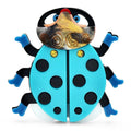Blue Spotted Acrylic Ladybug Brooch product variant photo