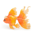 Fan Tail Enamel Fancy Goldfish Brooch